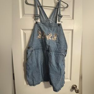 Vintage Disney Thumper Embroidered Overalls